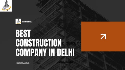 Best Construction company in Delhi 