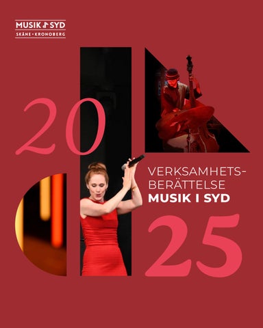 Verksamhetsberättelse Musik i Syd 2025