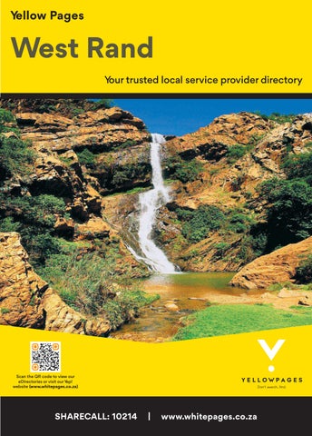 West Rand - Yellow Pages