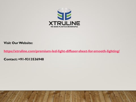 LED 灯饰 Diffuser Sheet 第 10 页