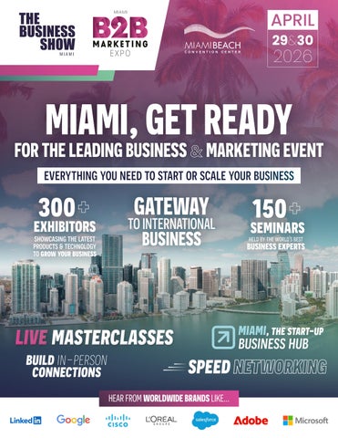 The Business Show & B2B Marketing Expo Miami | Showguide 2026