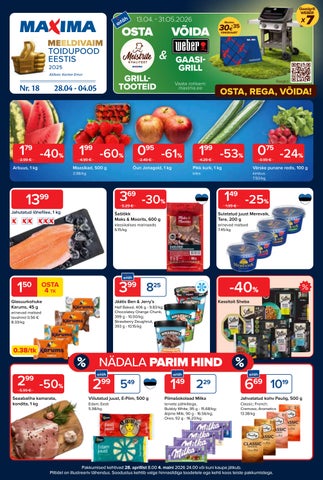 Maxima kliendileht 28.04-04.05