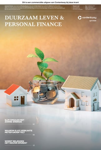 Duurzaam Leven & Personal Finance