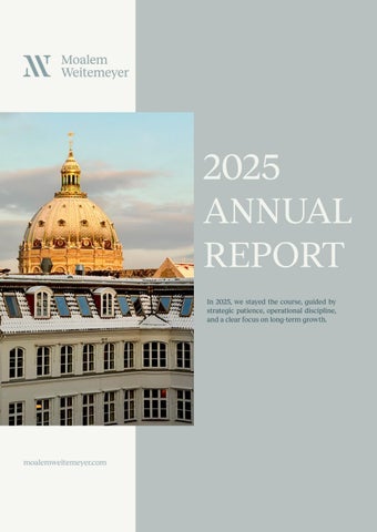 Moalem Weitemeyer Annual Report 2025