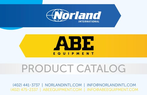 Norland International Product Catalog