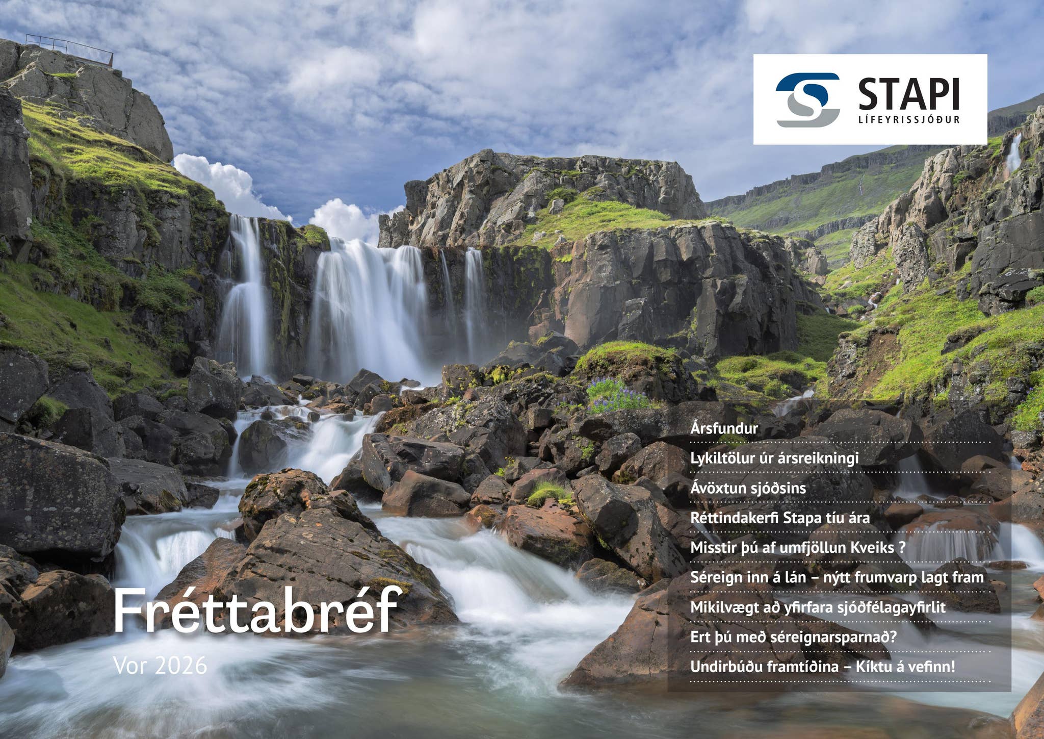 Fréttabréf Stapa - vor 2026 by Stapi lífeyrissjóður - Issuu