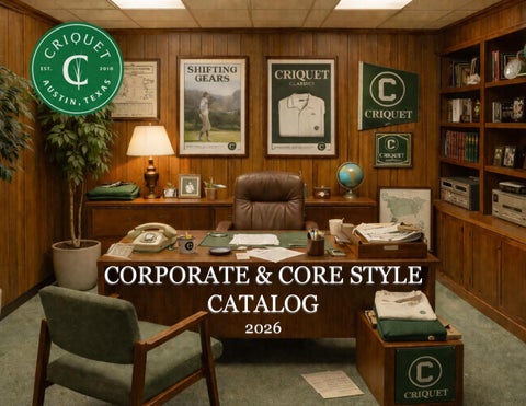 Criquet Corporate Catalog 2026