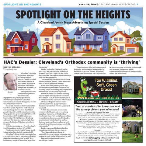 April 2026 Spotlight on the Heights