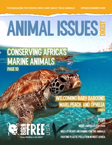 Born Free USA Animal Issues Digest - Spring/Summer 2026