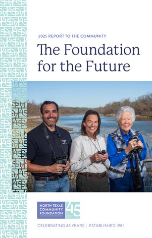 2025 Report to the Community