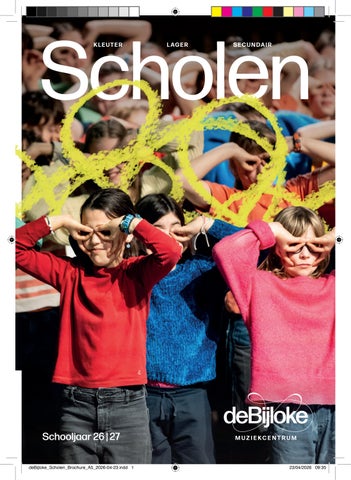 Scholenaanbod Muziekcentrum De Bijloke 