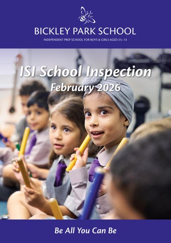 BICKLEY PARK INSPECTION HIGHLISHTS 2026