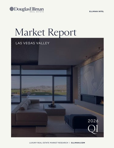Q1 2026 | Las Vegas Luxury Residential Market Report