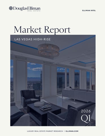 Q1 2026 |  Las Vegas High-Rise Market Report  