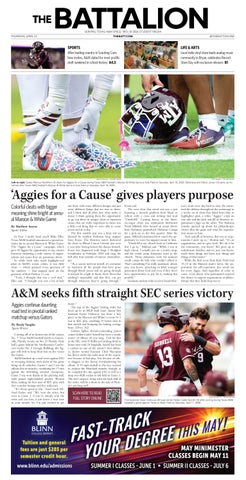 The Battalion — April 23, 2026