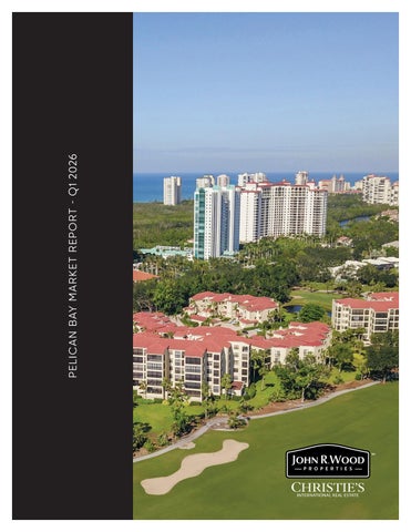 Pelican Bay Market Report Q1 - 2026