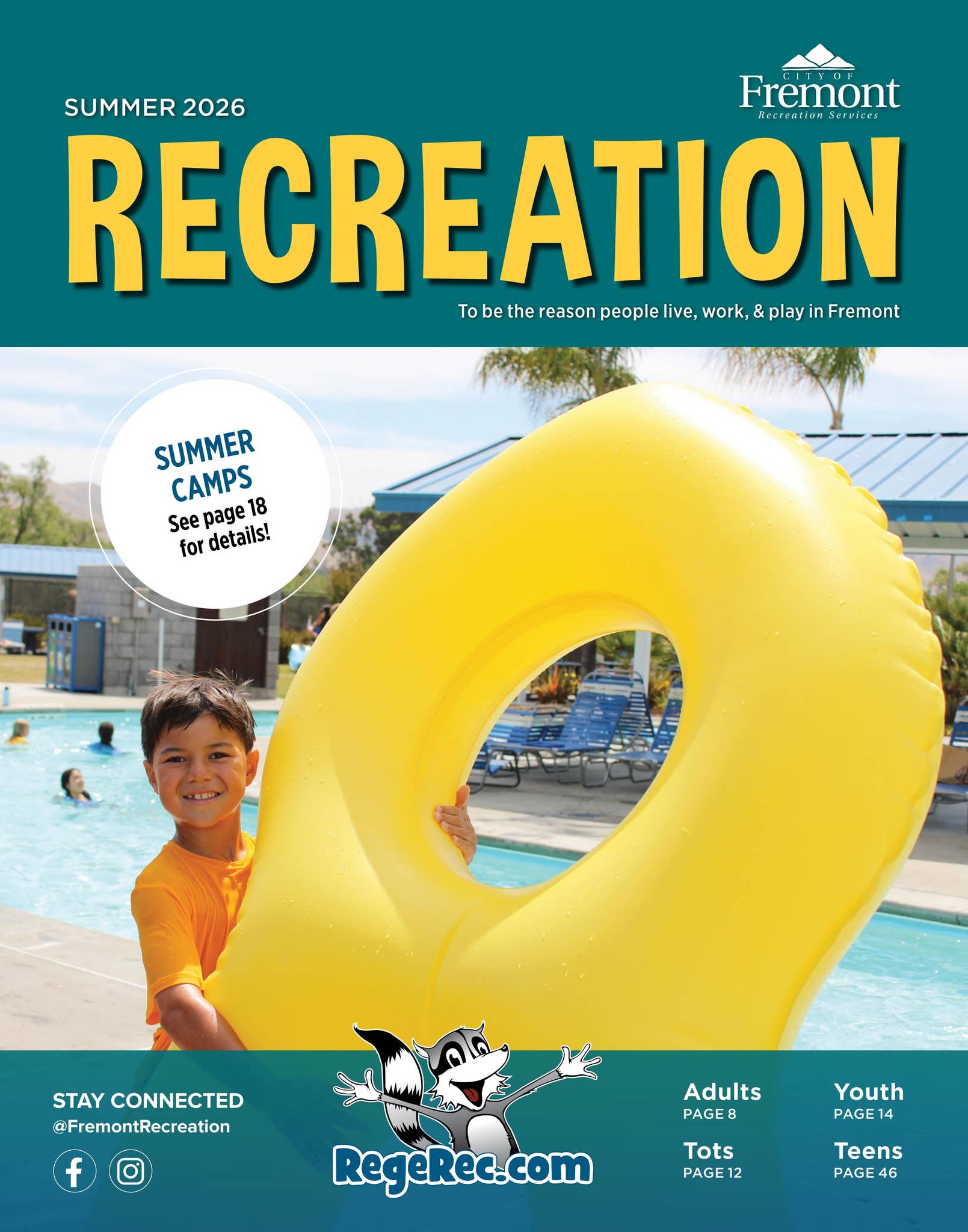 Recreation Guide: Summer 2026 by City of Fremont Parks & Recreation - Issuu