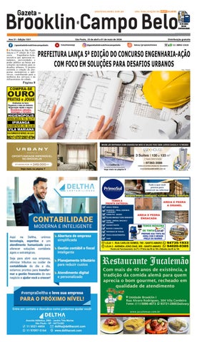 GAZETA DO BROOKLIN - Edição 1551 - São Paulo, 25 de abril a 01 de maio de 2026