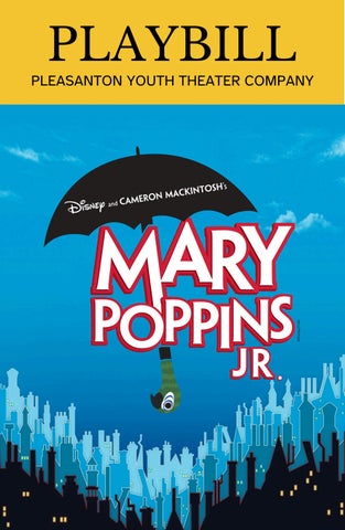 Mary Poppins JR Playbill 2026