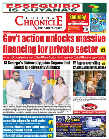 Guyana Chronicle E-Paper 25-04-2026.