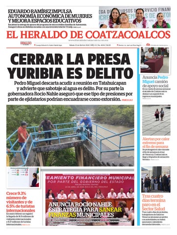 El Heraldo de Coatzacoalcos 25 de Abril de 2026