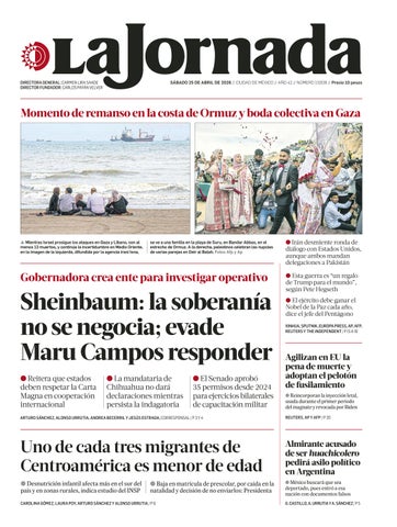 La Jornada 25/4/2026