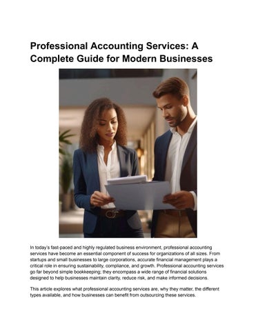 Professional Accounting Services_ A Complete Guide for Modern Businesses