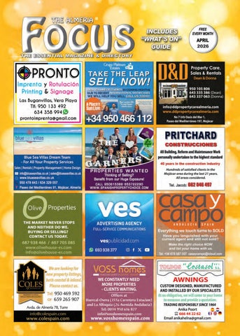 The Almeria Focus - April 2026 