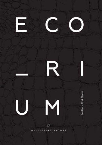 Ecorium Leather Flooring Catalog