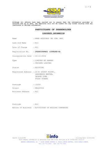 ssm at 260318 change shareholdings