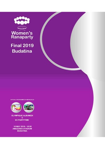 2019 Women's Ranaparty Programme