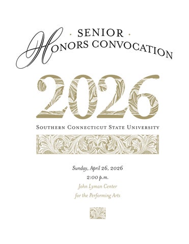 SCSU Honors Convocation