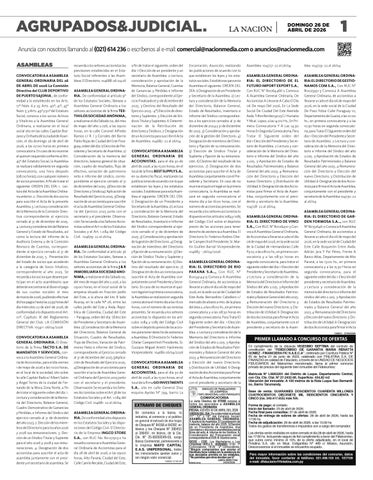 SUPLEMENTO - AGRUPADOS - EDICIÓN 11-231