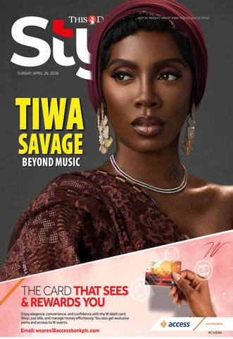THISDAY STYLE MAGAZINE 26TH APRIL 2026