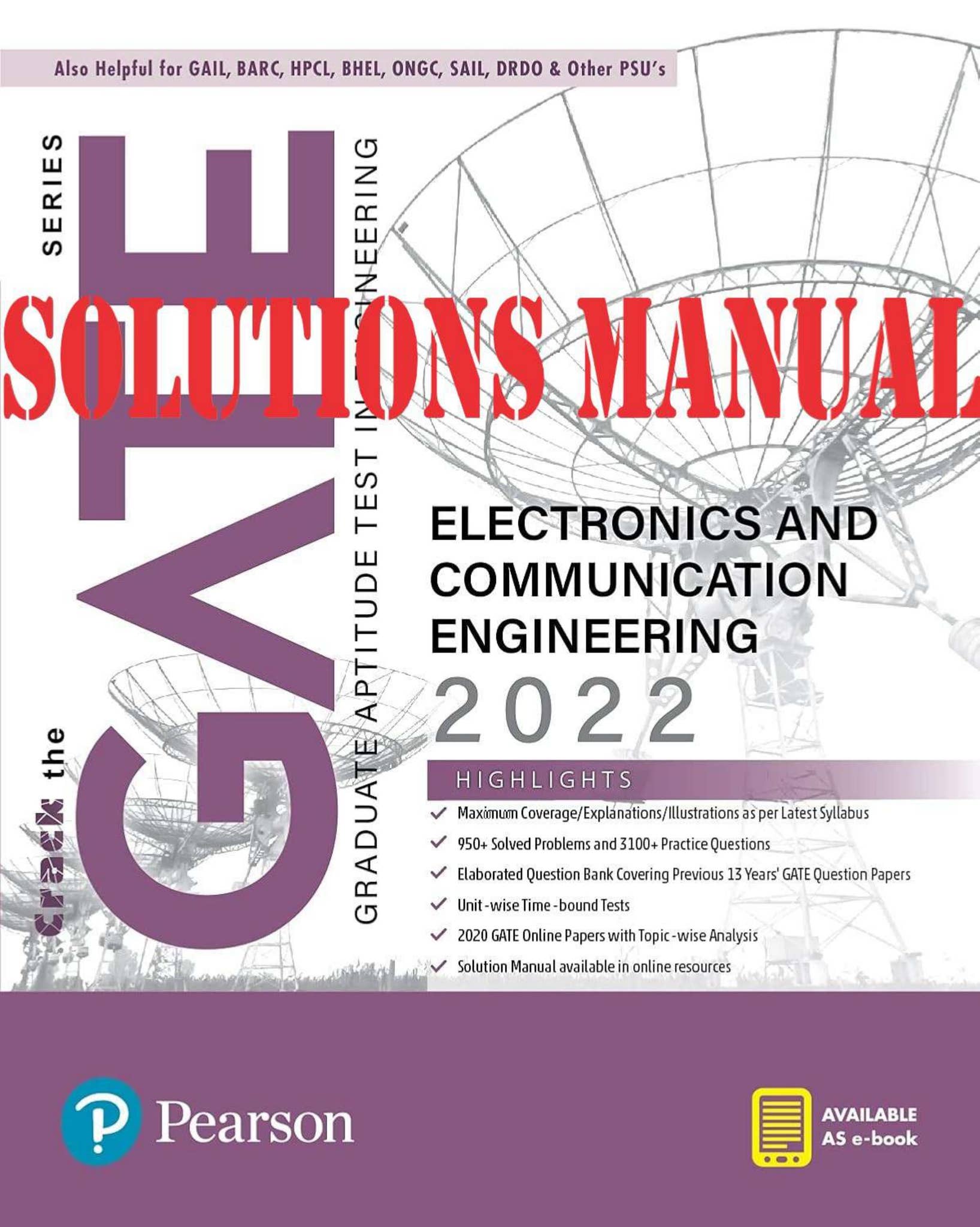 Solutions Manual for GATE Electronics and Communication Engineering ...