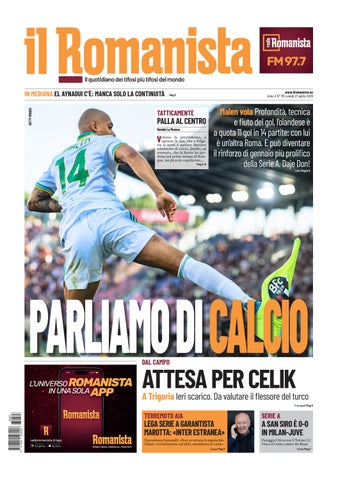Il Romanista del 27 aprile 2026