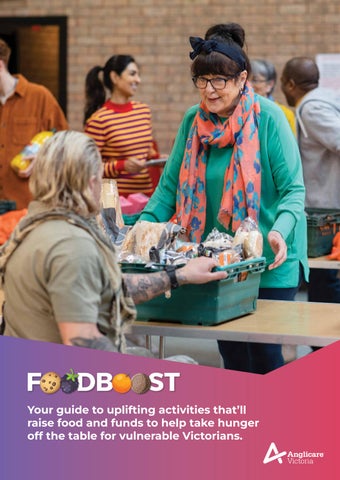 FoodBoost Fundraising Booklet - Parish & Community Groups