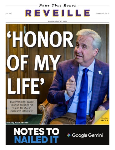 The Reveille 4-27-26