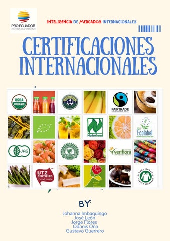 CERTIFICACIONES INTERNACIONALES
