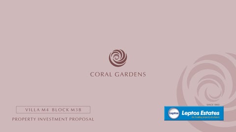 CORAL GARDENS BLOCK M3B VILLA M4
