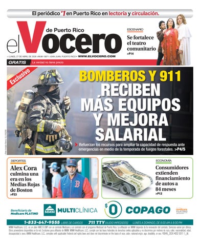 EL VOCERO | Edición lunes, 27 de abril de 2026