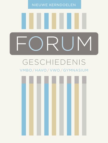 FORUM en de nieuwe kerndoelen 