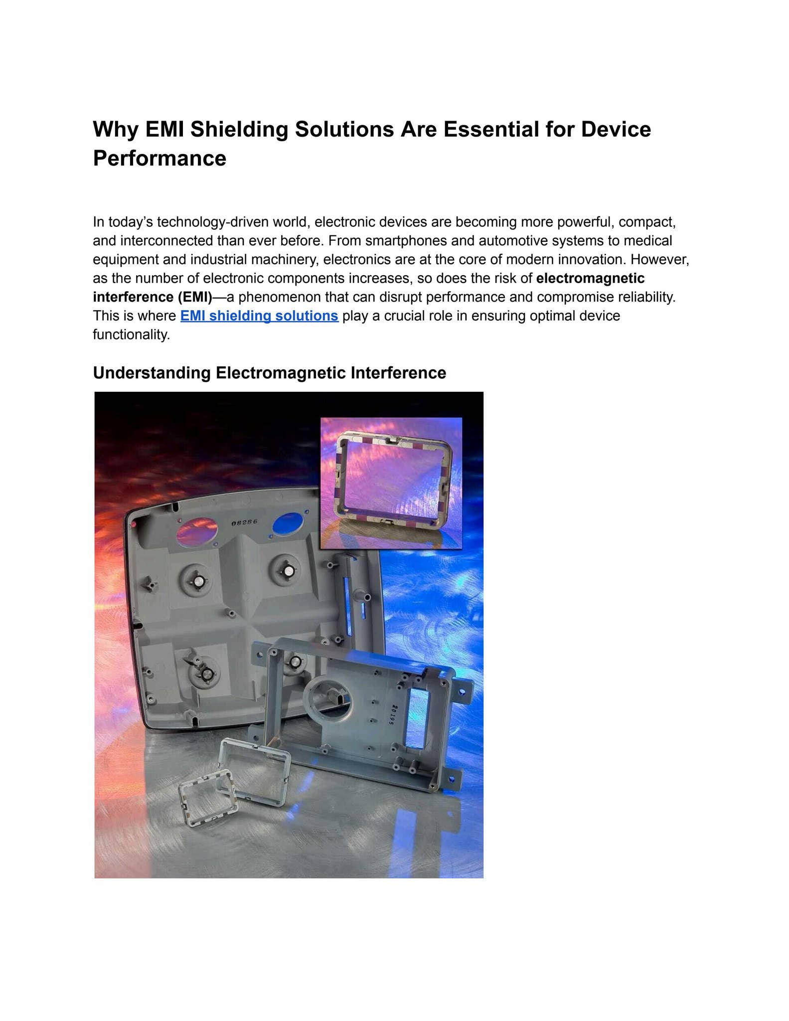 Why EMI Shielding Solutions Are Essential for Device Performance by ...