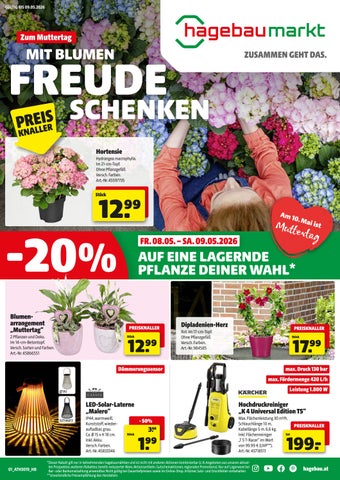 hagebau Flugblatt