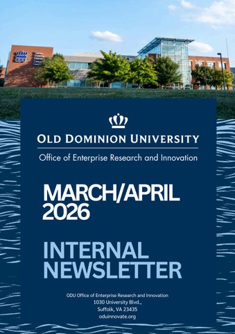 2026 April OERI Internal Newsletter