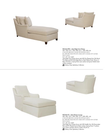 2026 Hickory Chair Jules 家具型录 第 9 页
