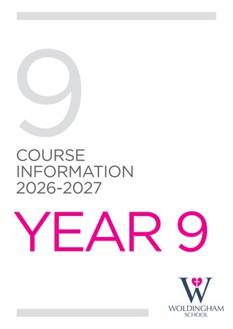 Year 9 Coursebook 2026-2027