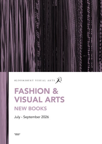 Fashion & Visual Arts New Books July-September 2026