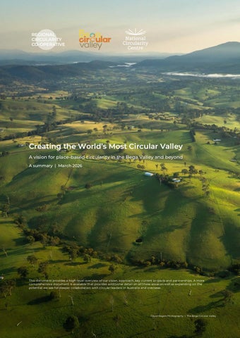 Creating the World's Most Circular Valley (Summary)_March 2026