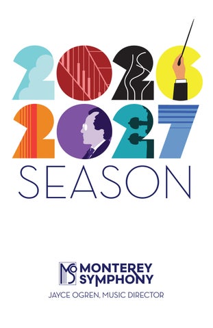 Monterey Symphony 2026-2027 Season Brochure